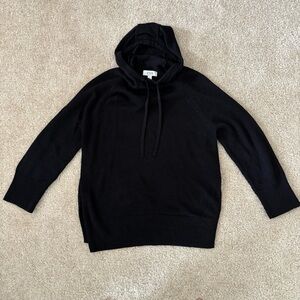 COS Classic Black Pullover Hoodie